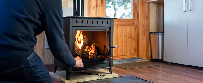 Open Hearth Wood Fireplace Installation in Yorkville, IL
