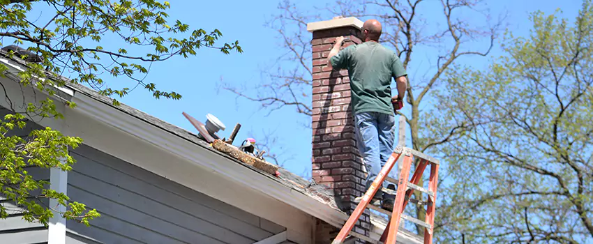 himney Crown Repair in Yorkville, Illinois